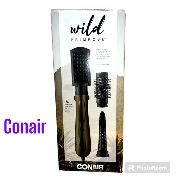 conair Hair Nib Conair Hot Air Styler Wild Primrose With 3